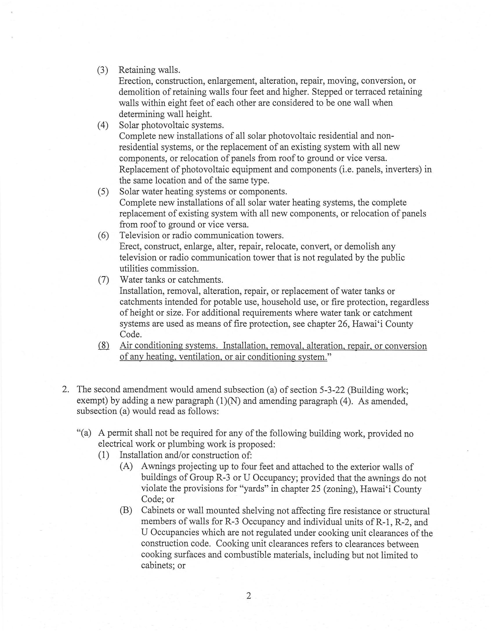 Proposed amendments to Bill 179 page 2