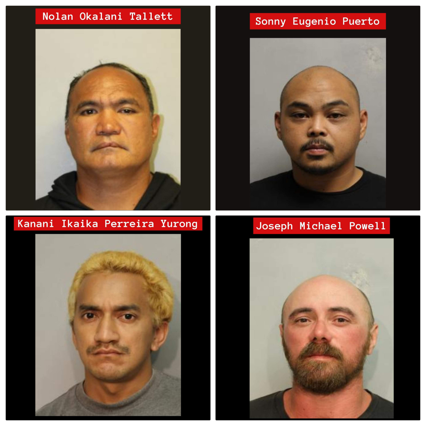 Operation Keiki Shield leads to Arrest Five Men on Hawai‘i Island Big