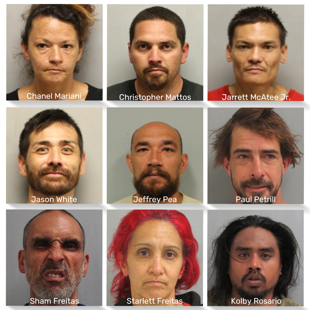 Wanted Big Island Individuals Arrested During Warrant Sweep - Big 